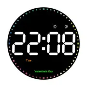 10 Inch LED Digital Wall Clock with Holiday Reminder and Multi Functions