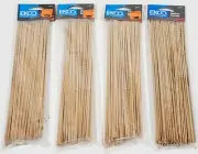EKCO Brand Bamboo Fruit Appetizer Kabob BBQ Skewers 10"