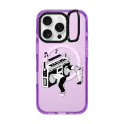 iPhone 16 Pro Impact Ring Stand Case MagSafe Compatible Radiohead