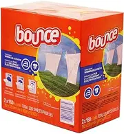 Bounce Dryer Sheet Dryer Softener 160 Pieces 2 Pieces