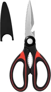 Flower Scissors Kitchen Scissors, Multi-Functional Pruning Gardening Scissors F