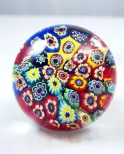 M Design Art Assorted Murrine Millefiori Paperweight PW-657