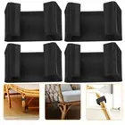 4 Pcs Furniture Clips Fastener Rattan Sofa Clips Outdoor Sectional Clips