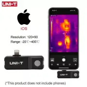 UNI-T Mobile Thermal Imager IR Camera IOS Android 120*90Pixels Temperature 400℃