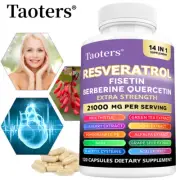 Resveratrol Supplement Supports Heart & Brain Health,Balance Blood Circulation