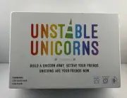 Unstable Unicorns Card Game NEW In Sealed Box 14+ 2-8 Players 2bd EDITION SEAL