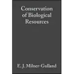 CONSERVATION OF BIOLOGICAL RESOURCES
