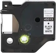 QANYEGN Label Tape, Laminated Label Tape Maker, Black on White Label Tape Replacement for 160, 210D, PNP, PL200, and LM280 Model