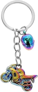 [ULTECHNOVO] Motorcycle Keychain Car Gadgets Key Shackle Motorbike Accessories Car Accessories Motorcycle Accessories Key Holder Car Key Chain Scooter Keychain Motorcycle Charm Alloy