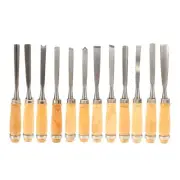 Wood Carving Chisels Sets 12 Piece Professional Wood Carving Sharp Hand Chise...