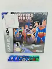 Justice League: Injustice for All Nintendo Game Boy Advance GBA SEALED *CCGHouse