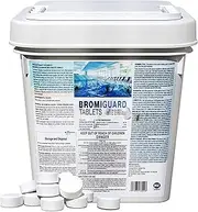 1 Inch 2.5Lbs Bromine Tablet Sanitizer for Spas, Hot Tubs, or Swimming Pools - Pre-Stabilized, Low Odor, Chlorine Alternative