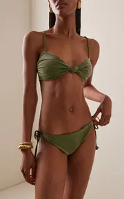 [Johanna Ortiz] Sagrado Metallic Bikini Bottom