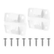 2 Pack Cooler Plastic Hinges with Screws Set, Cooler Hinges Replacement6434