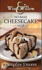 Wind & Willow Campfire S'mores No Bake Cheesecake Mix