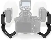 GODOX MF-DB Flash Mount 360° Rotating Head Multi Angle Adjustable with 1/4 Inch Standard Screw for Dental Photography Portrait Macro Photography for Nikon/Sony/Canon DSLR Cameras