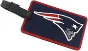 Aminco New England Patriots Luggage Tag, Red, 1 Count
