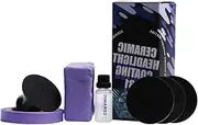 Polishing Headlight Liquid - 20ml Condensed Headlight Liquid for Car Restoring | Sandpaper Sponge Included Safe Driving Auto Lens Cleaner for Caravan