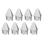 8Pcs Picket Fence Caps 3inchx0.88inch Practical Simple Weather Resistant Picket