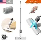 Microfiber spray mop 360° floor cleaning washable pad | Refillable Sprayer USA