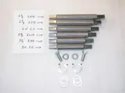 Mid Old School Hybrid Square Taper 19mm Spindle Kit Titanium 6AL-4V Profile BMX