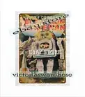 JAPANESE TELEVISION SPACEMAN toy metal tin sign bedroom room ideas