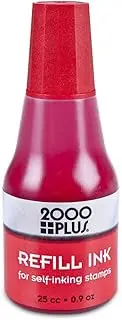 2000 PLUS Ink Refill for Self-Inking Stamps and Stamp Pads, Red, 0.9oz (032960)