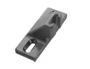 BLUM Compact 33 Mounting Plate, For a 3/4" Overlay, Part # 130.1100.22 Ni
