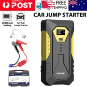 2000A 26800mAh Portable Car Jump Starter Power Bank Pack Battery Charger Booster