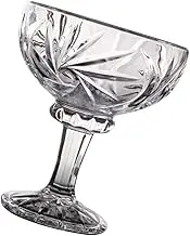 Yardenfun Ice Cream Bowl Footed Sundae Cups Beer Cups Dessert Container Crystal Sundae Bowls Juice Serving Cups Clear Dessert Cups Household Smoothie Cup Multipurpose Glass Child Decorate