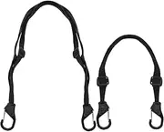 Motorcycle Luggage Straps, Helmet Secure Rope, Heavy Duty Fastening Durabled Elastic Bands, Adjustable Stretch Bungee Ideal for Travel and Cargo Transport, 23.62 Inches