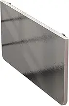Fold Down Wall Mounted Dining Desk Space Saving Floating Table for Kitchen Home Balcony Brushed Stainless Steel Panel Metal Bracket 70 * 30Cm