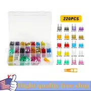 Standard Blade Fuse kit 10 20 40 Amp for Car Truck SUVs MOTORCYCLE 440PCS