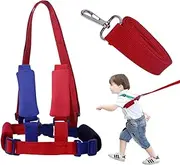 Child Safety Harness with Leash - Lightweight Kids Wrist Strap, Durablle Toddler Walking Belt | Anti-Lost Child Safety Harness, Kids Harness Leash with Assistant Strap Belt for Boys and Girls Outdoor