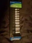 Companion 10 Piece 1/4" Drive SAE Socket Sets 6 Pt