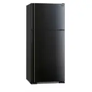Mitsubishi Electric 505L Top Mount Fridge - Shiny Black