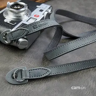 相機背帶 拍立得背帶 相機帶 cam-in手工復古牛皮微單相機背帶 掛脖肩帶 適用于徠卡索尼富士『xy12439』