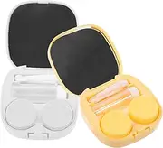 [MOLUCKFU] 2 Sets Leakproof Organizer Portable Holder Case Durable Cosmetic Container for Travel Outdoor Activities Easy
