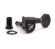 Tone Ninja Import 2-Pin tuner set, 7 String 3x4, Black