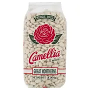 Camellia Great Northern Dried Beans 16 oz Pack of 12