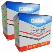 50 BladesX Gillette Wilkinson Sword Blades Double Edge Razor Blades | Free Ship