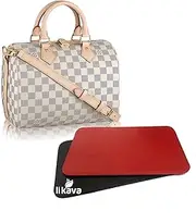 [Li Kava] Genuine Leather Bag Base Shaper For Louis Vuitton LV Speedy 25