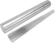 50PCS 304 Stainless Steel BBQ Skewers with Holder Barbecue Sticks for Grilling Cooking Tools for Kabobs and Outings