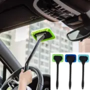 2X MicroFiber Windshield Clean Shine Car Auto Wiper Cleaner Glass Window Brush.