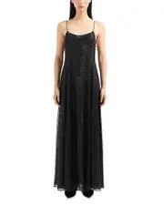 Emporio Armani Sequined Gown