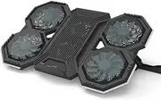 aptop Cooling Tray 17Inch Gaming Laptop Cooler Six Fan Adjustable Wind Speed Height RGB Backlight USB Port Laptop Cooling Pad Notebook Laptop Stand Laptop Cooler(Normal Version)