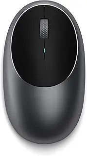 Satechi M1 Wireless Bluetooth Mouse with Rechargeable Type-C Port - for MacBook Pro/Air, iPad Pro, iPad Air, Mac mini, iMac and More (Space Grey)