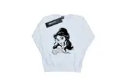 Disney Princess Womens/Ladies Belle Sparkle Sweatshirt (White) - UTBI10133