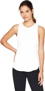 Under Armour Women's Threadborne Striker Open Back Top White