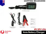 Auto Battery Charger 6V/12V 1.5A Car Motorcycle Trickle Maintainer Automatic V
